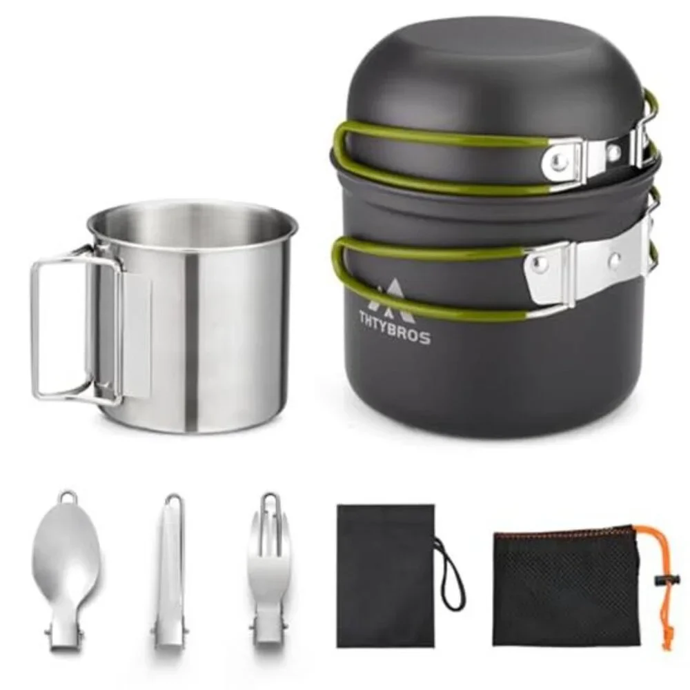 Camping Cookware Kit Backpacking Set